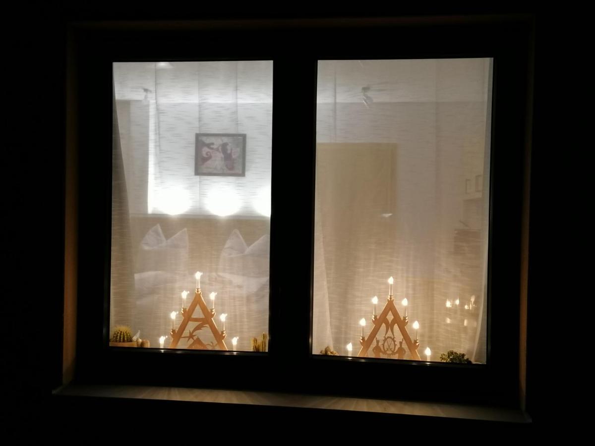 Ferienwohnung Oberpfannenstiel Bernsbach Eksteriør billede